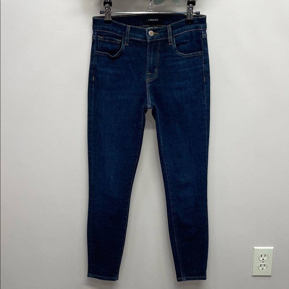 J Brand Style #JB001203 Mid Rise Skinny Jeans Systematic Wash Denim 26